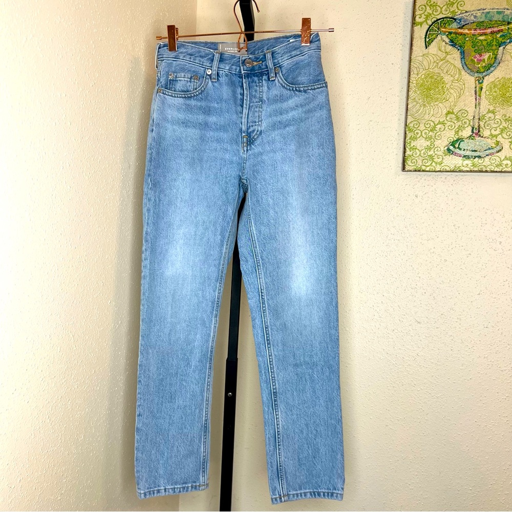 Everlane The Curvy 90’s Cheeky Straight Leg Jean Crop